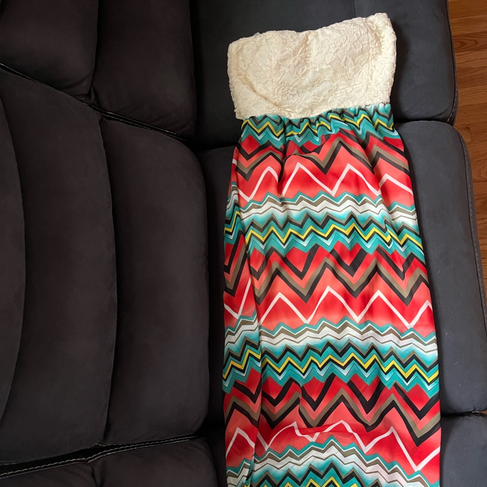 Strapless Maxi